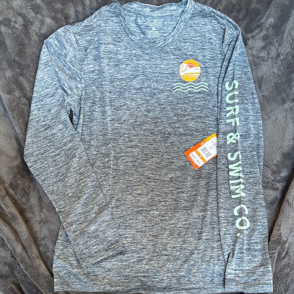 Navy Surf & Swim Co. UPF 50 Swim Shirt